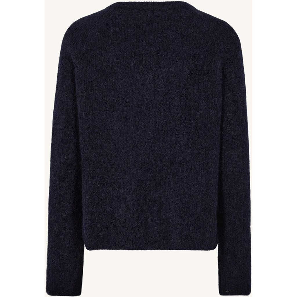 CLAIRE CWPhiline Pullover 13151 Dark Navy Melange