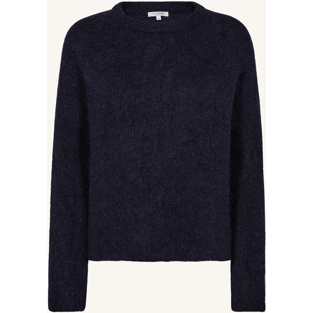 CLAIRE CWPhiline Pullover 13151 Dark Navy Melange