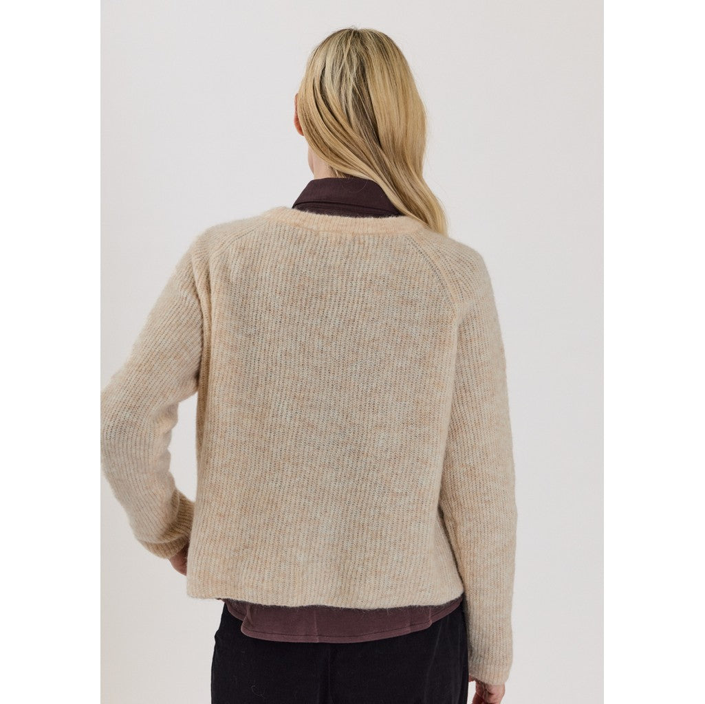 CLAIRE CWPhiline Pullover 14505 Sand-Melange