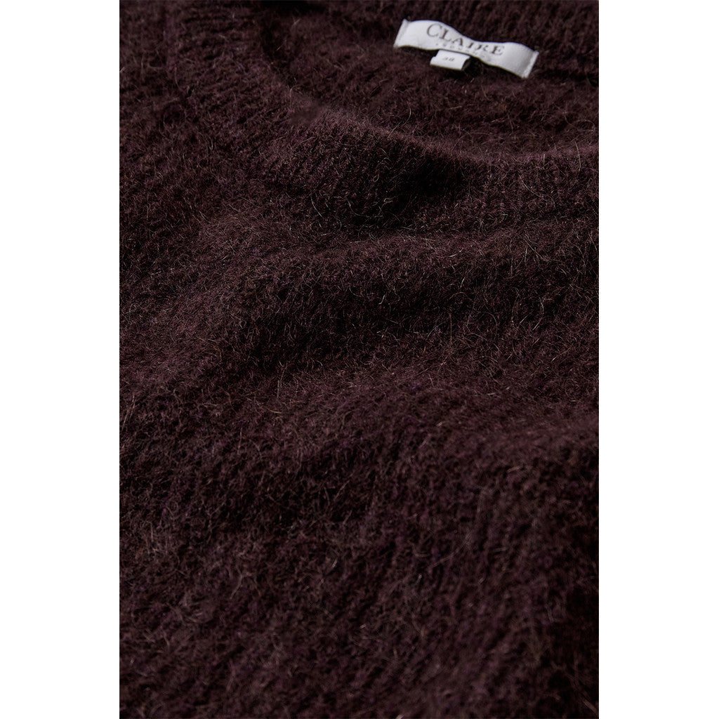 CLAIRE CWPhiline Pullover 14565 Chocolate Melange
