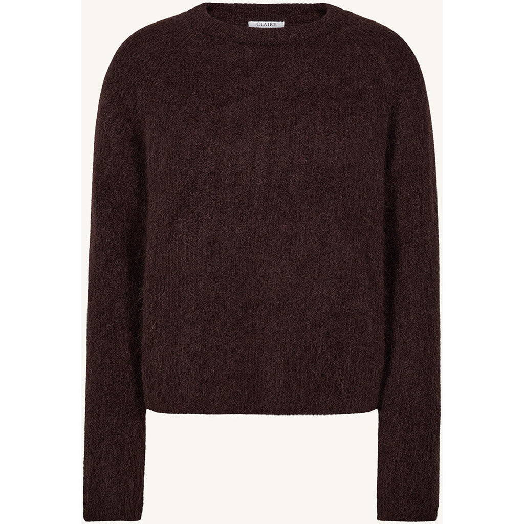 CLAIRE CWPhiline Pullover 14565 Chocolate Melange