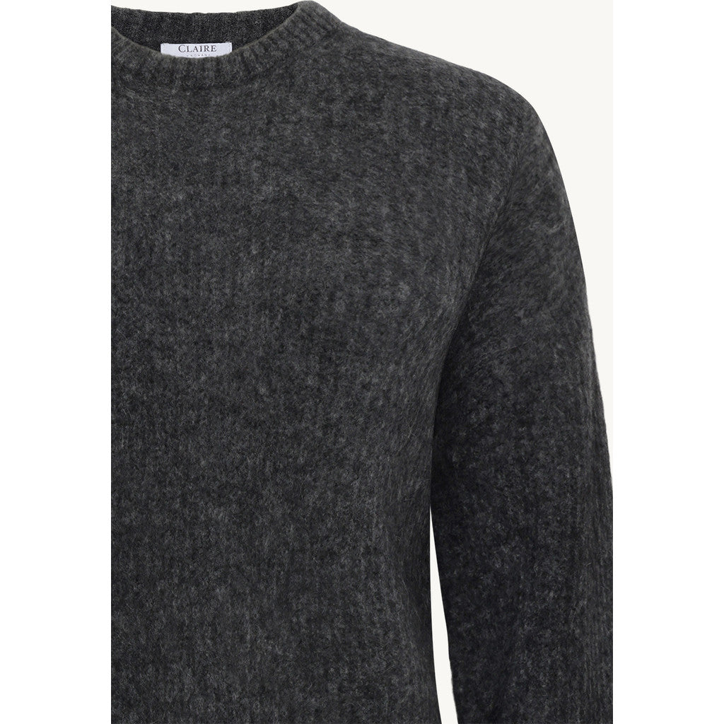 CLAIRE CWPianna Pullover 1236 Dark Grey Melange