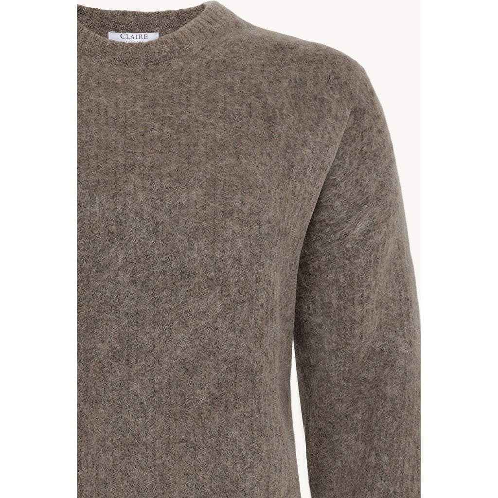 CLAIRE CWPianna Pullover 13578 Cacao Melange