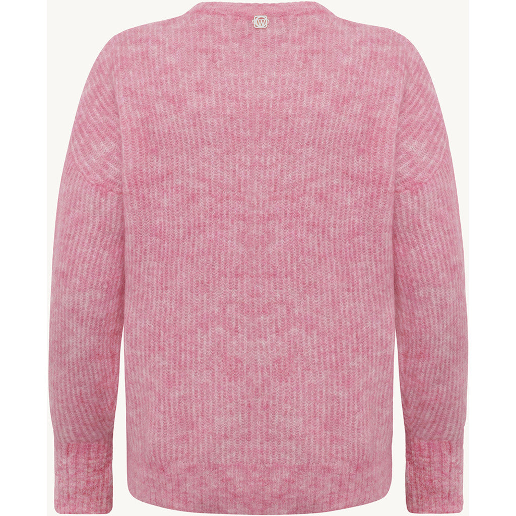 CLAIRE CWPianna Pullover 13726 Rose Wine Melange