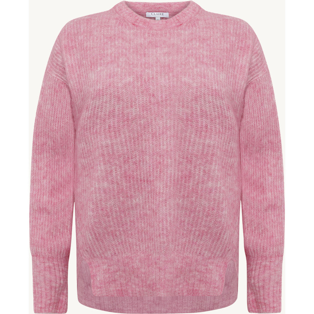 CLAIRE CWPianna Pullover 13726 Rose Wine Melange