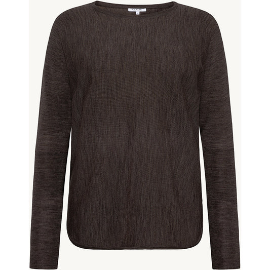 CLAIRE CWPippa Pullover 14579 Hot Fudge Melange