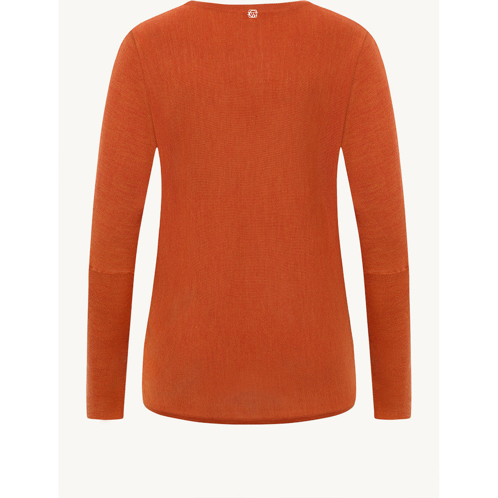 CLAIRE CWPippa Pullover 14601 Ochre Burn
