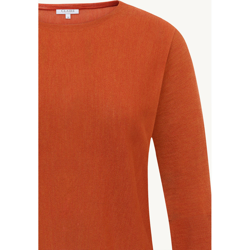 CLAIRE CWPippa Pullover 14601 Ochre Burn