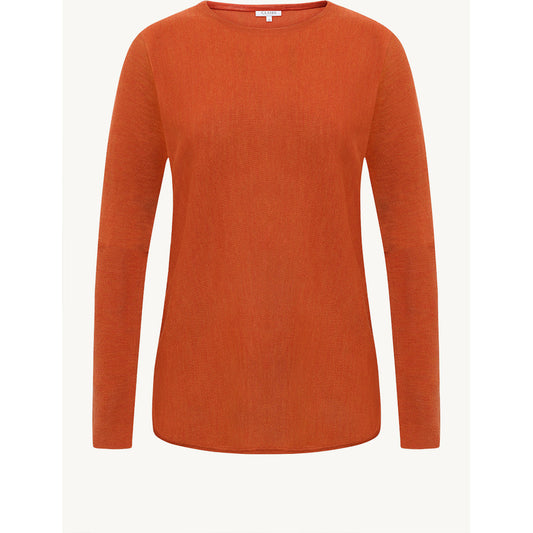 CLAIRE CWPippa Pullover 14601 Ochre Burn