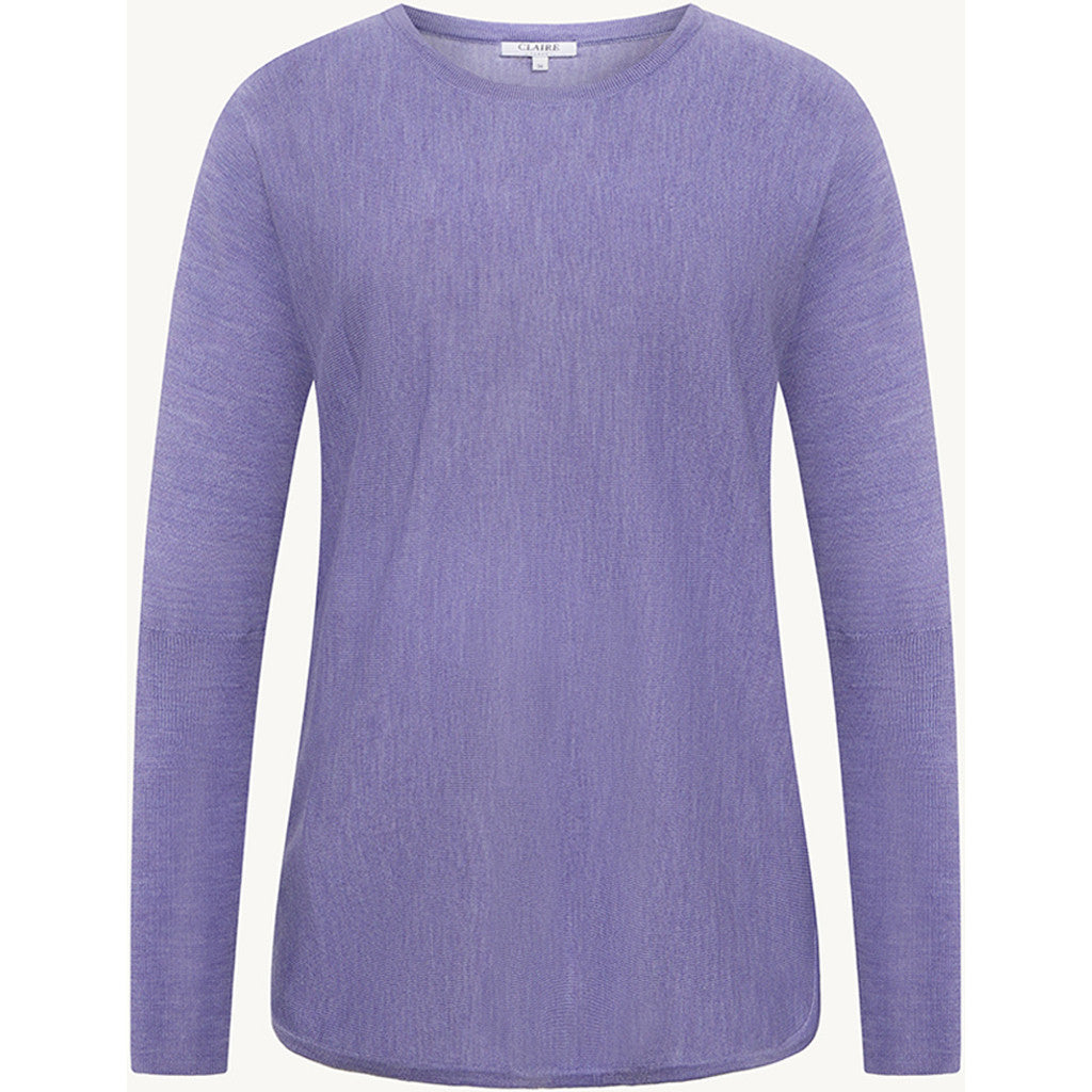 CLAIRE CWPippa Pullover 14809 Aster Melange