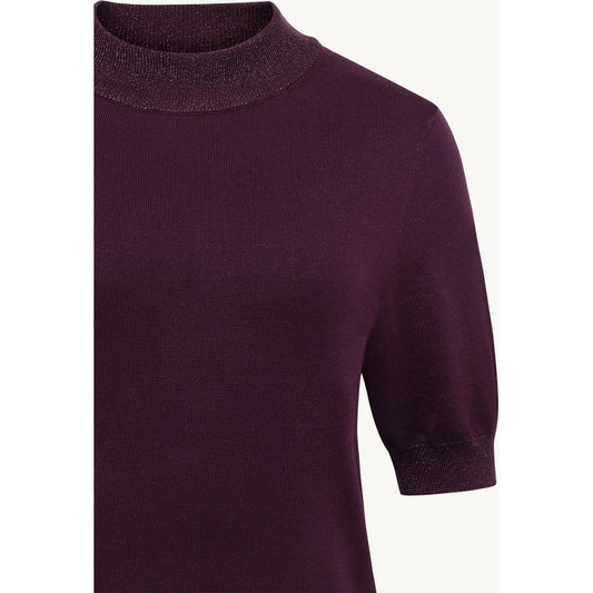 CLAIRE CWPompeia Pullover 4390 Italian Plum