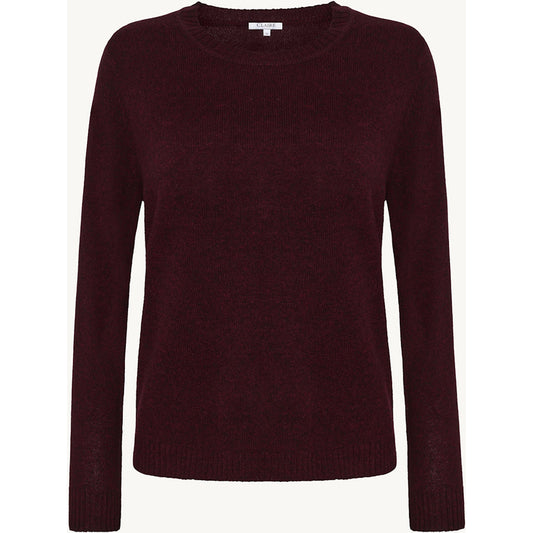 CLAIRE CWPreet Pullover 13748 Wine Melange