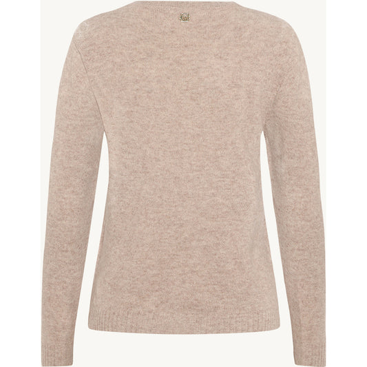 CLAIRE CWPreet Pullover 14538 Feather Mel.