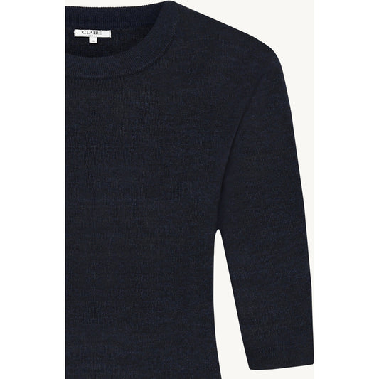 CLAIRE CWPutri Pullover 13151 Dark Navy Melange