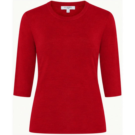 CLAIRE CWPutri Pullover 14370 Old Cherry