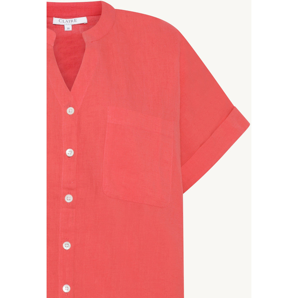 CLAIRE CWRelali Shirts 4352 Sweet Red