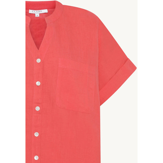 CLAIRE CWRelali Shirts 4352 Sweet Red