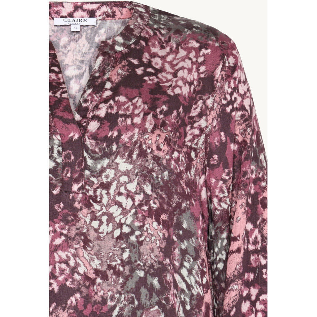 CLAIRE CWRikkeliza Shirts 3748 Wineberry