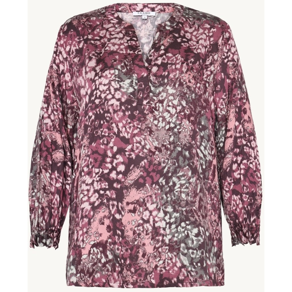 CLAIRE CWRikkeliza Shirts 3748 Wineberry