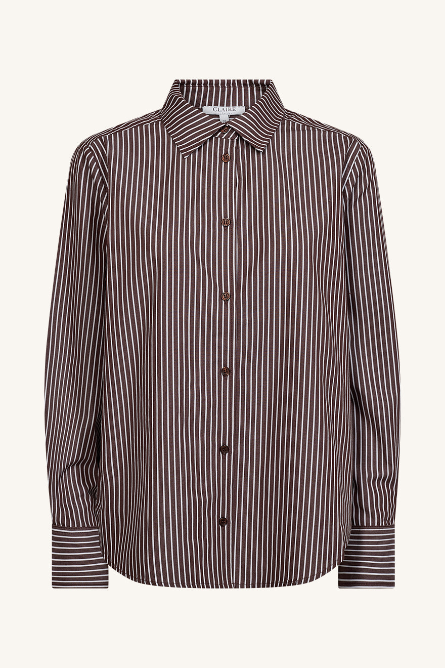 CLAIRE CWRinnah Shirts 4565 Chocolate