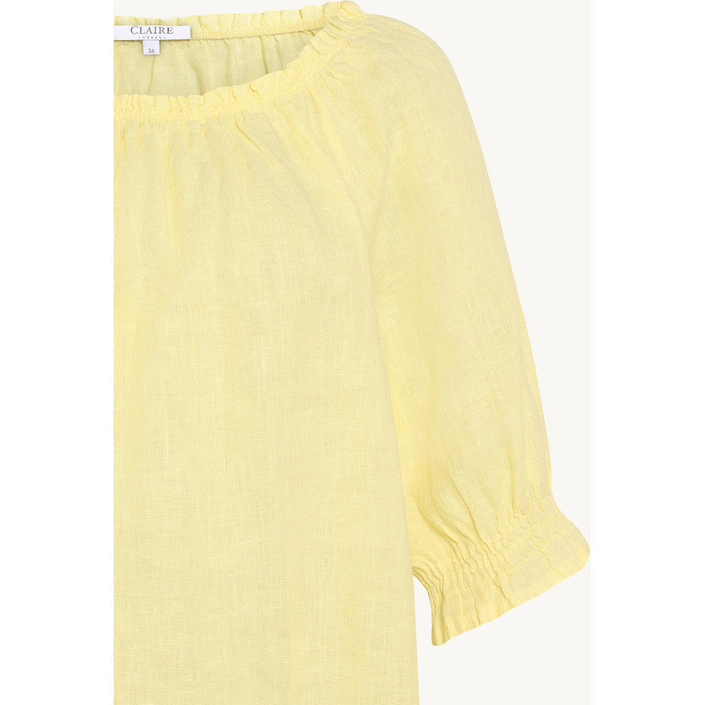 CLAIRE CWRobyn Shirts 4626 Pale Yellow