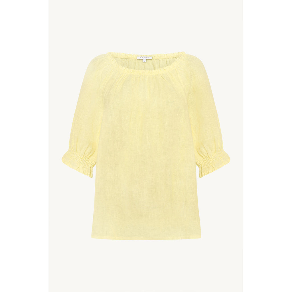 CLAIRE CWRobyn Shirts 4626 Pale Yellow