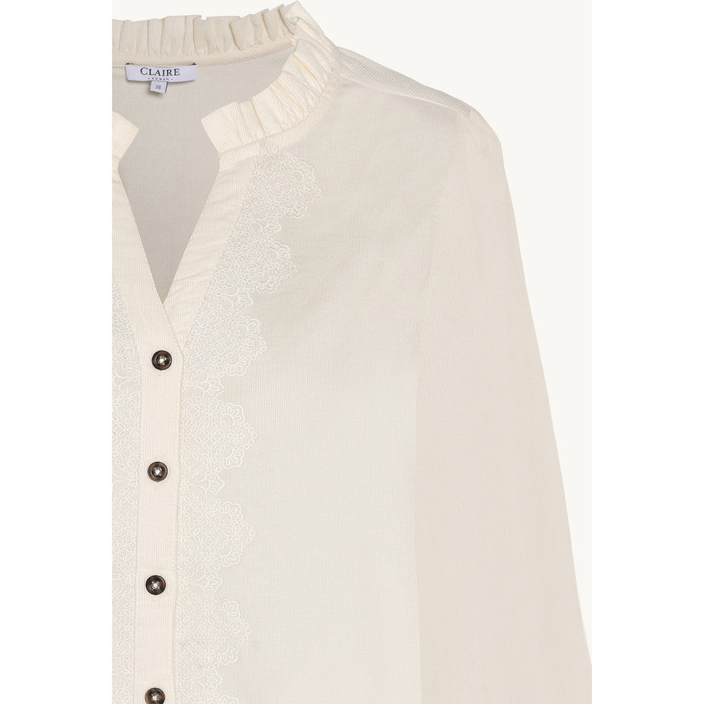 CLAIRE CWRomane Shirts 3217 Gardenia
