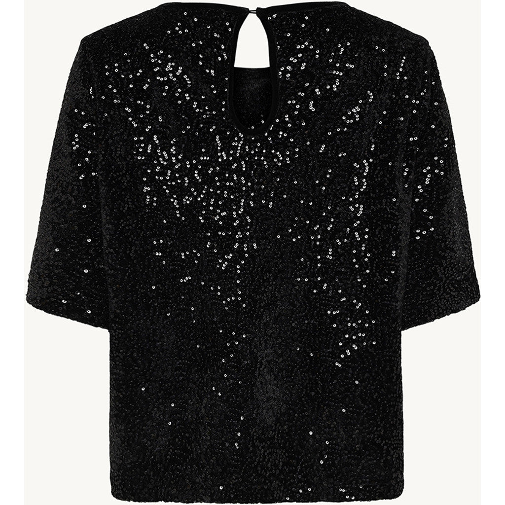 CLAIRE CWRosalind T-shirt S/S 3244 Black