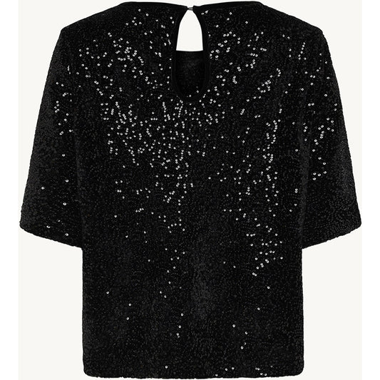 CLAIRE CWRosalind T-shirt S/S 3244 Black