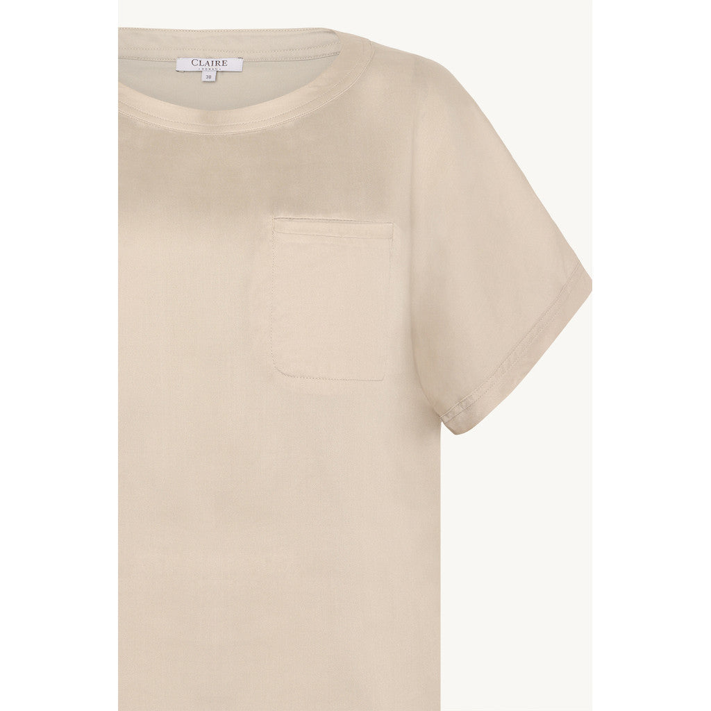 CLAIRE CWSafia Shirts 3261 Sand Stone