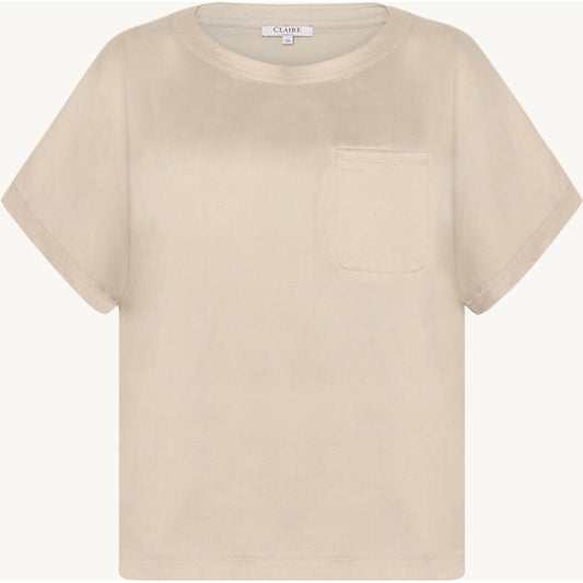 CLAIRE CWSafia Shirts 3261 Sand Stone