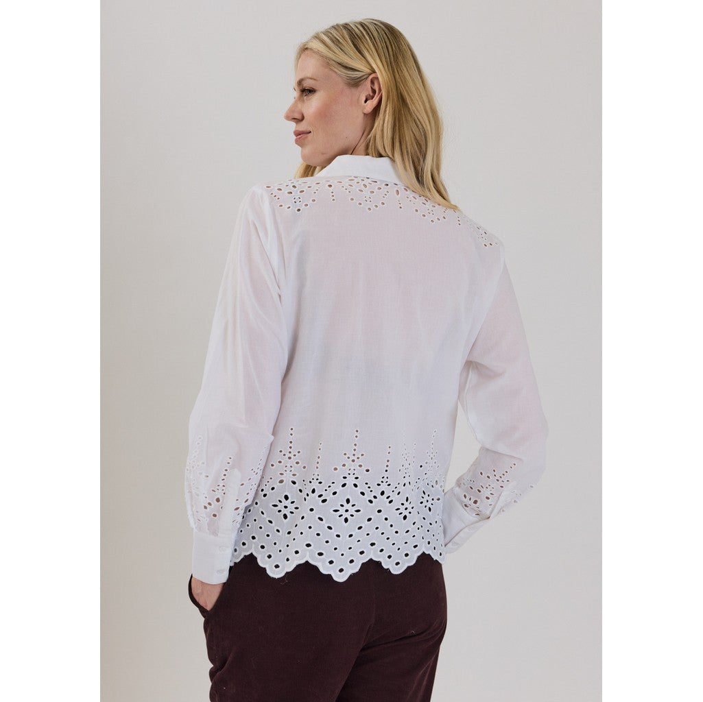 CLAIRE CWSandrina Shirts 3246 White