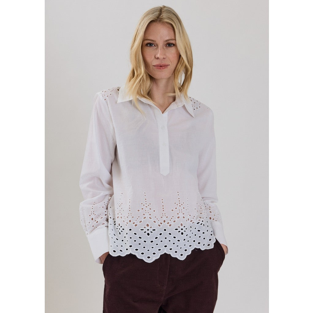 CLAIRE CWSandrina Shirts 3246 White