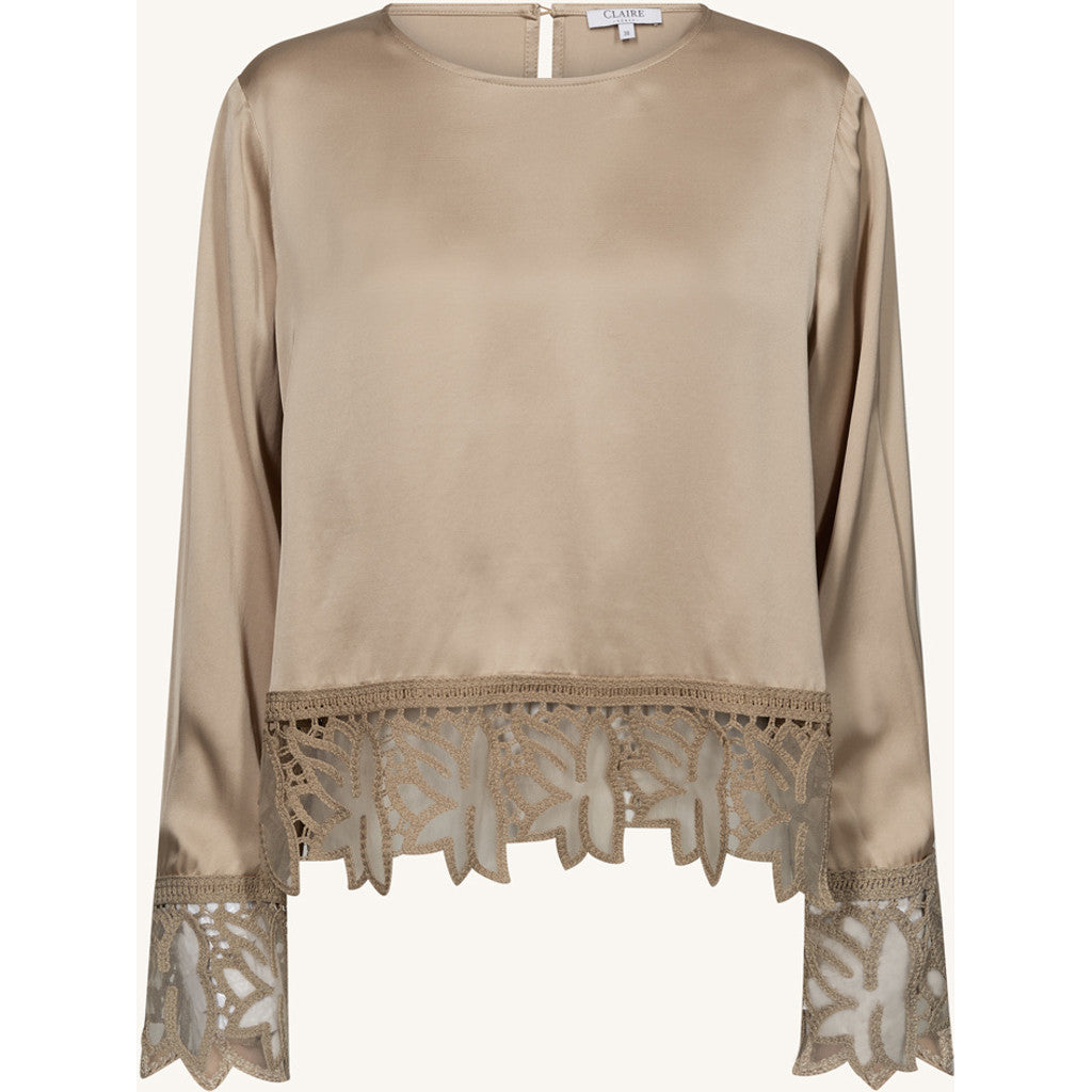 CLAIRE CWSebastia blouse Blouse 4744 Light Nomad