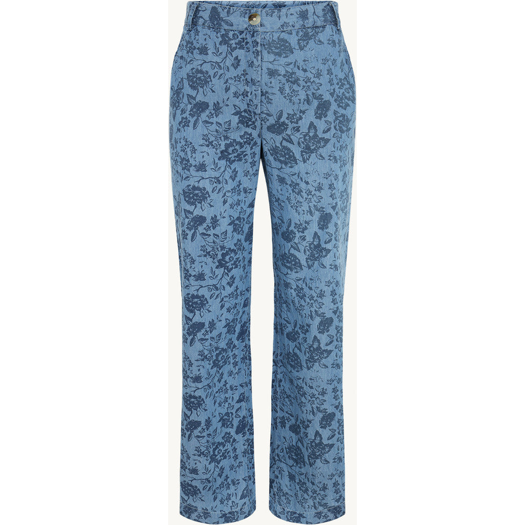 CLAIRE CWTarita Trousers 3014 Medium Blue Denim