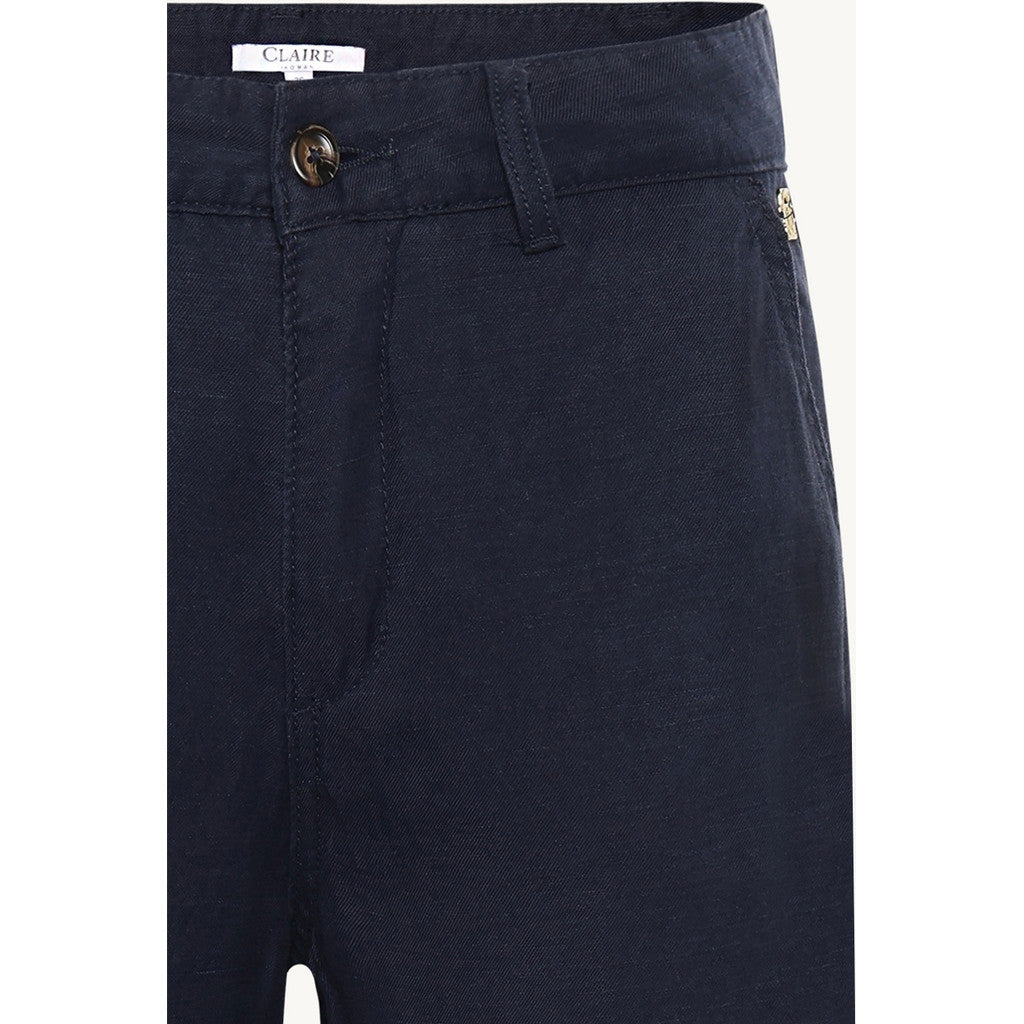 CLAIRE CWTarita Trousers 3151 Dark Navy