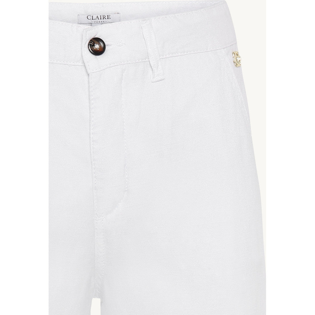 CLAIRE CWTarita Trousers 3246 White