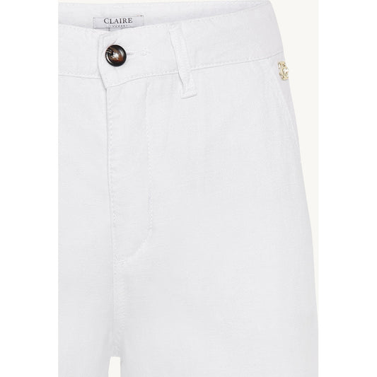CLAIRE CWTarita Trousers 3246 White