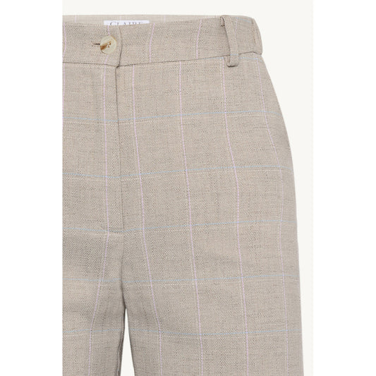 CLAIRE CWTarita Trousers 14538 Feather Mel.