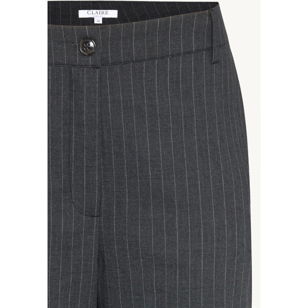 CLAIRE CWThira Trousers 1236 Dark Grey Melange