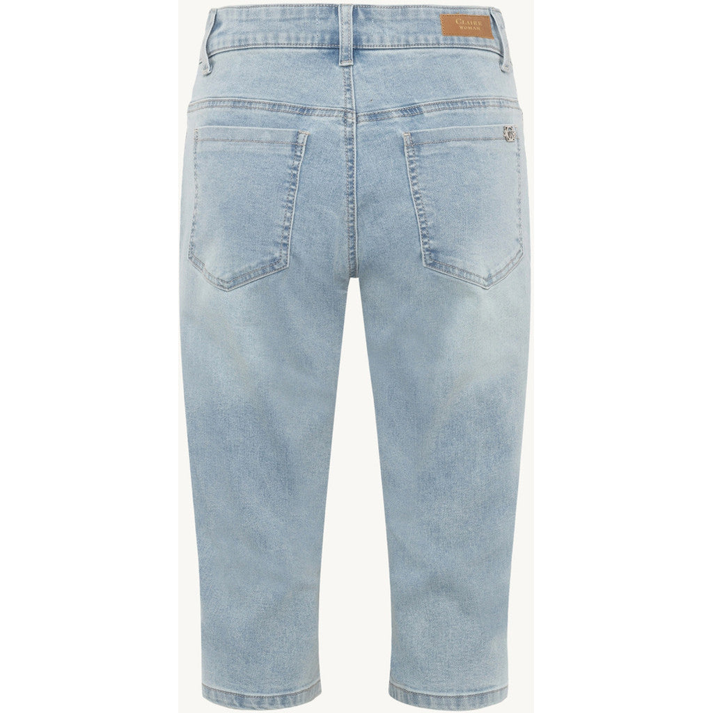 CLAIRE CWTikki Trousers 3004 Light Blue Denim
