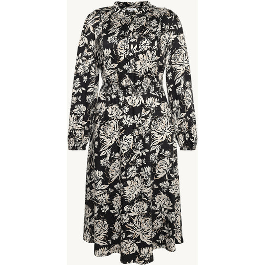 CLAIRE Dress CWDottaPeonies Dresses 3244 Black