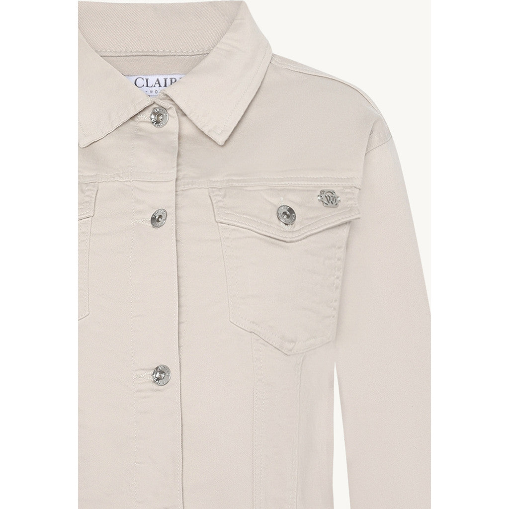 CLAIRE Jackets CWEbel Jacket 3261 Sand Stone