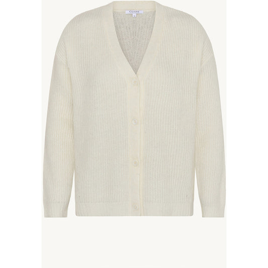 CLAIRE Knit CWCajsa Cardigan 3270 Ivory