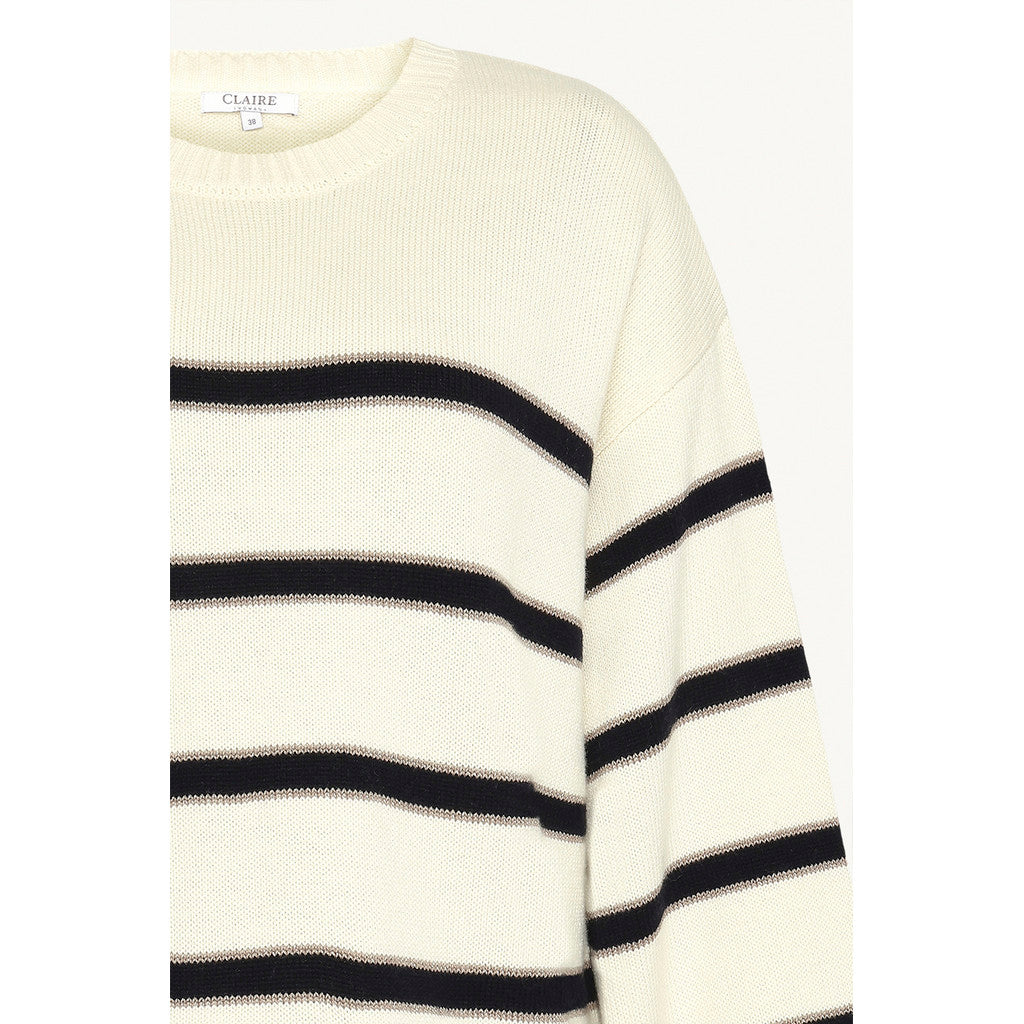 CLAIRE Knit CWPalina Pullover 3270 Ivory