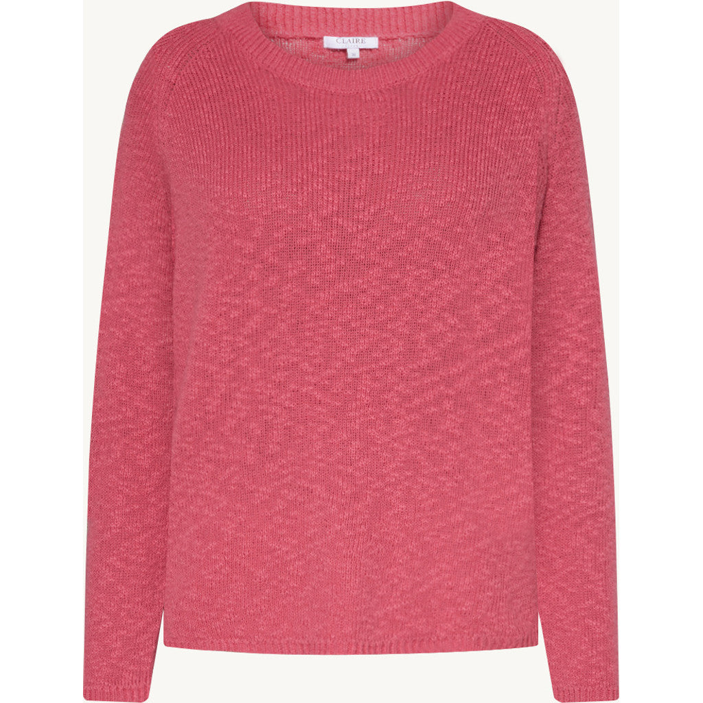 CLAIRE Knit CWPrisha Pullover 4711 Coral Blush