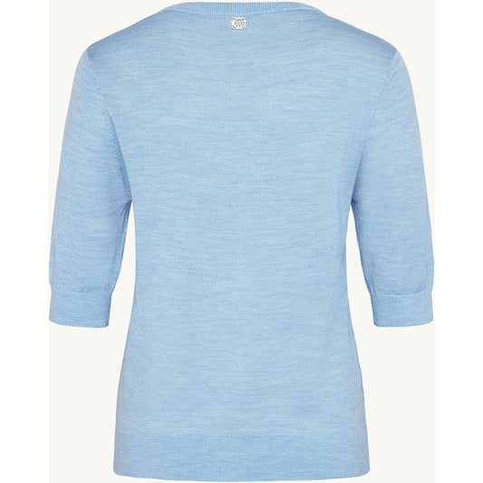 CLAIRE Knit CWPutri Pullover 14115 Icy Blue