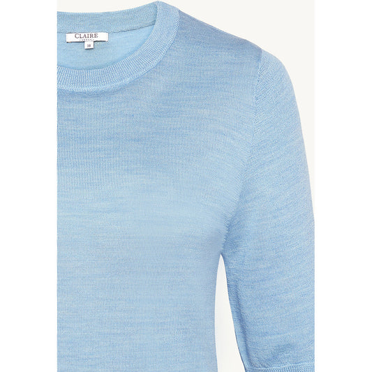 CLAIRE Knit CWPutri Pullover 14115 Icy Blue