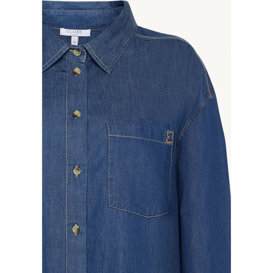 CLAIRE Shirt CWRhianna Shirts 3017 Blue Denim