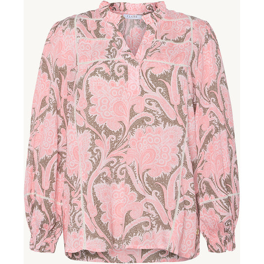 CLAIRE Shirt CWRine Old Paisley Shirts 3761 Shell
